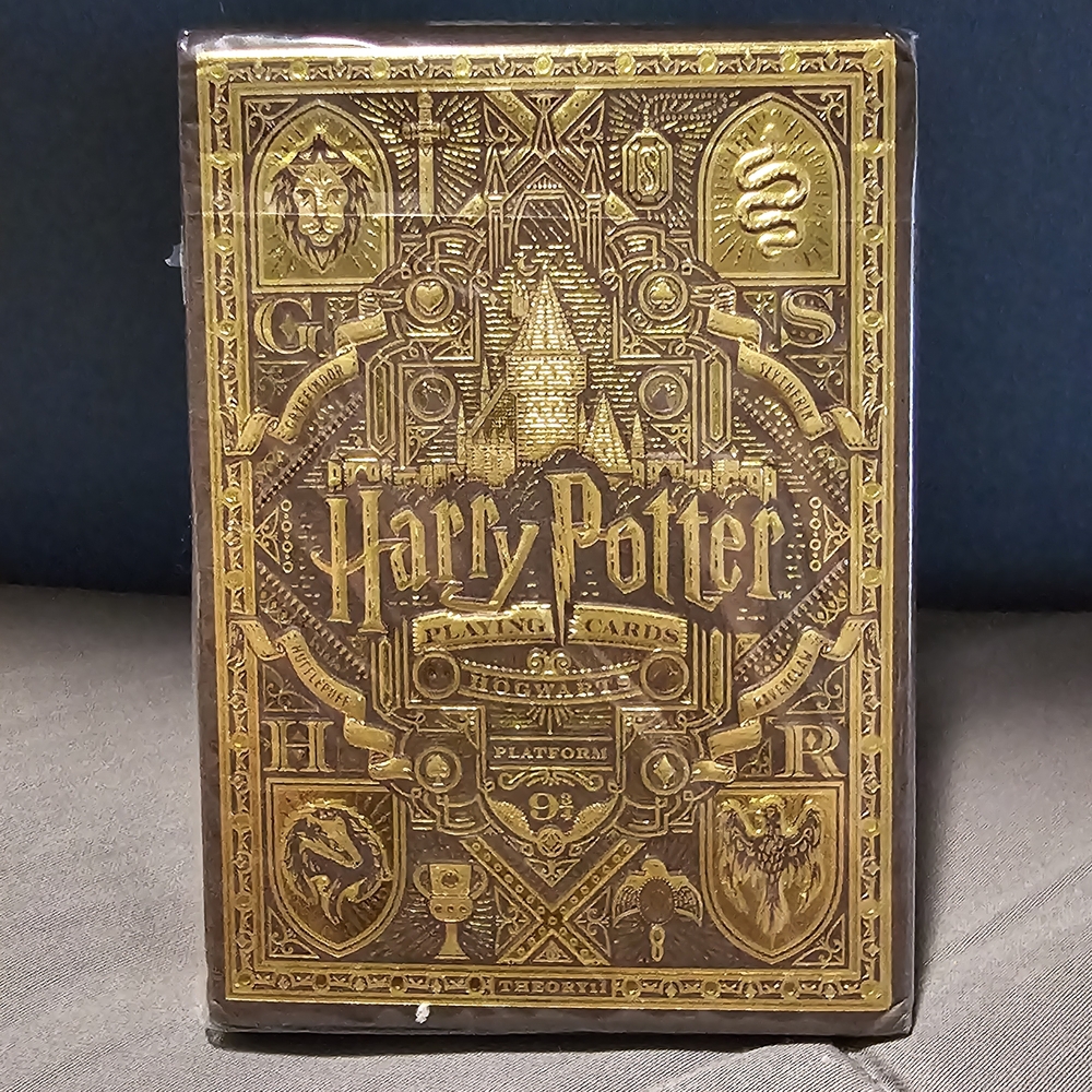 Theory Gold Embossed Playing Cards